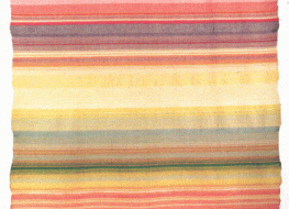 kolorowa tkanina o kształcie prostokąta