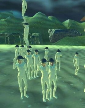 Fragment kadru z projektu VR autorstwa Dream Adoption Society.