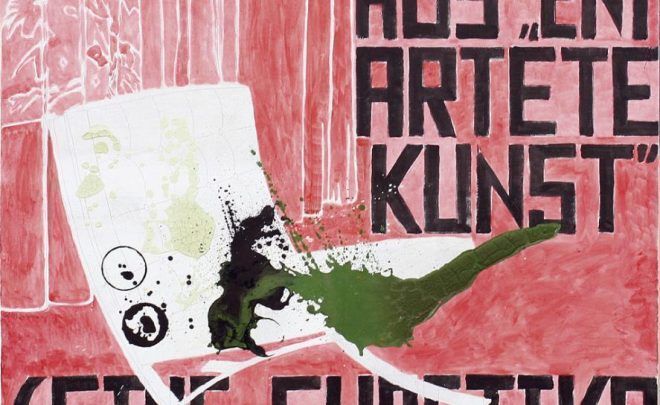 „Entartete Kunst” [Mies van der Rohe – Barcelona Sessel MR90]