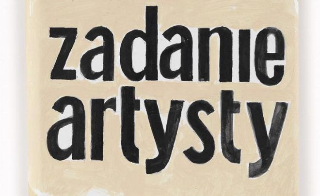Zadanie artysty