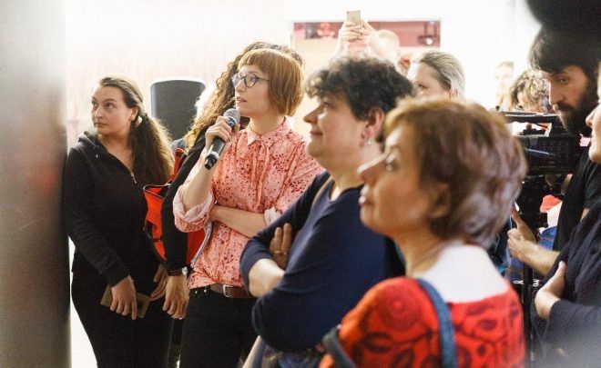 Guided tour in Belarusian of the „FOGHORN” exhibition
