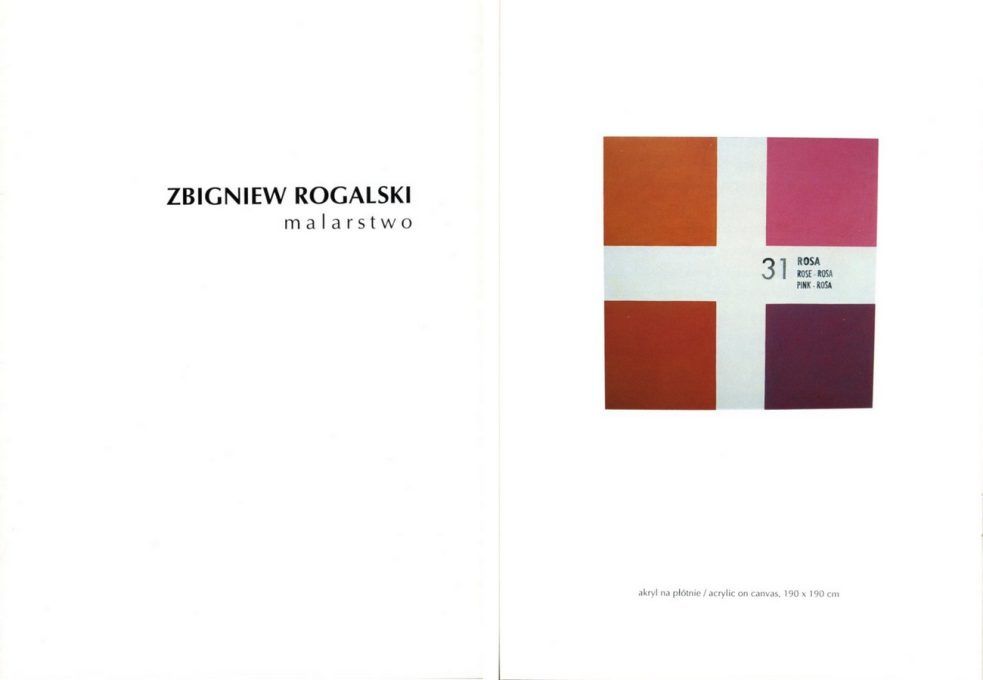 Zbigniew Rogalski. Malarstwo – nakład wyczerpany