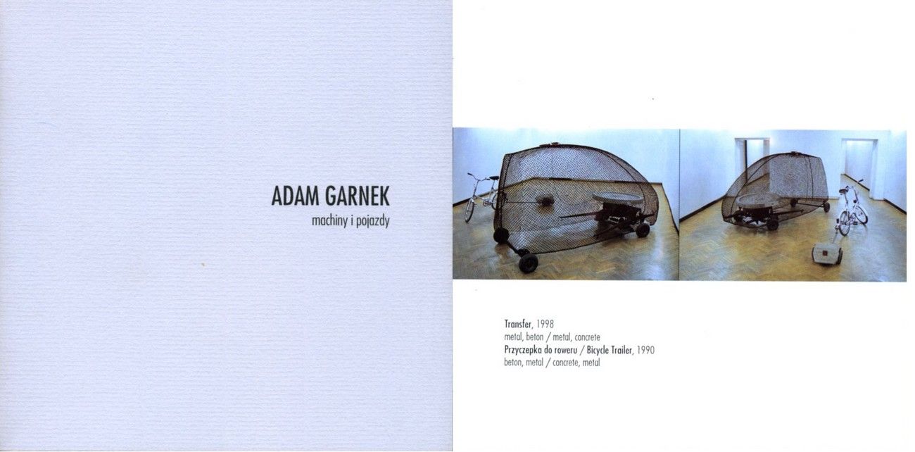 Adam Garnek. Machiny i&nbsp;pojazdy – nakład wyczerpany
