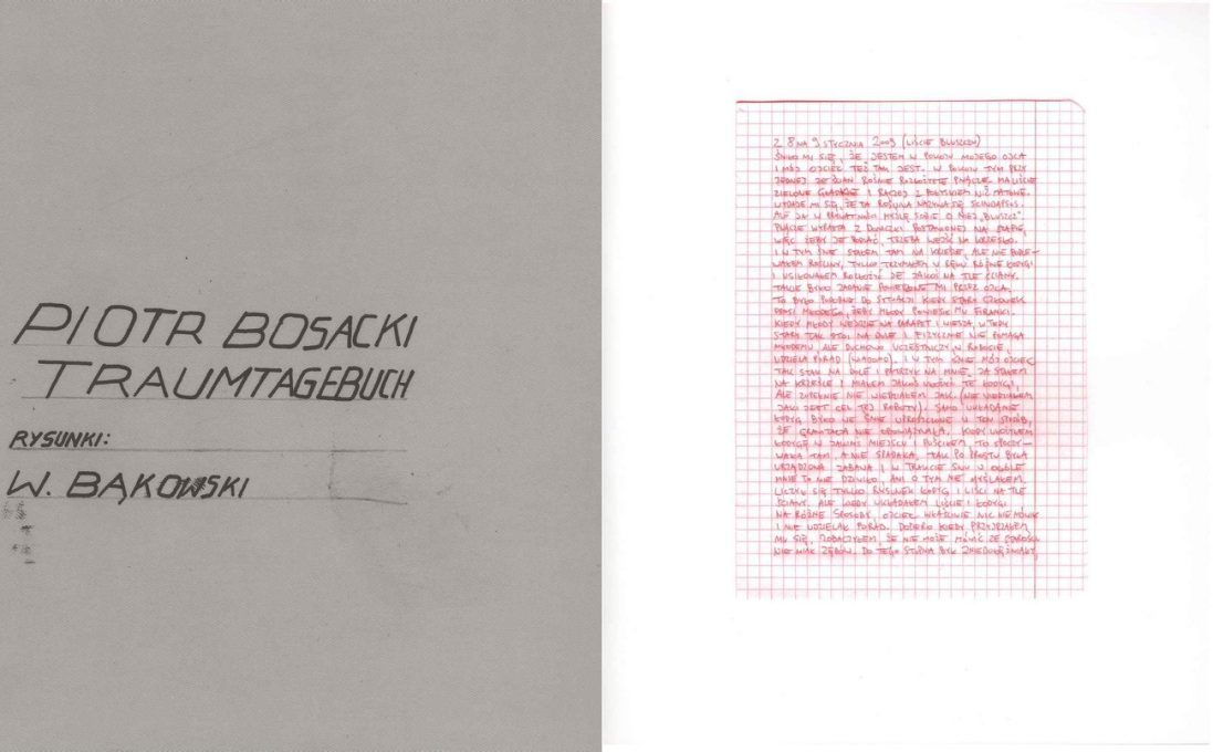 Piotr Bosacki. Traumtagenbuch