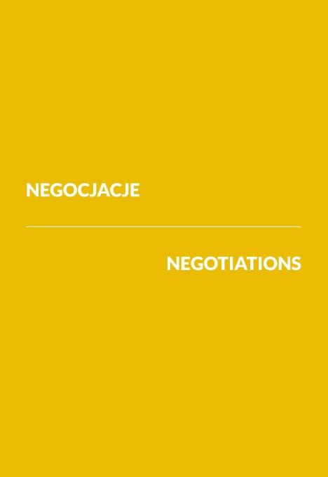 Negocjacje – nakład wyczerpany