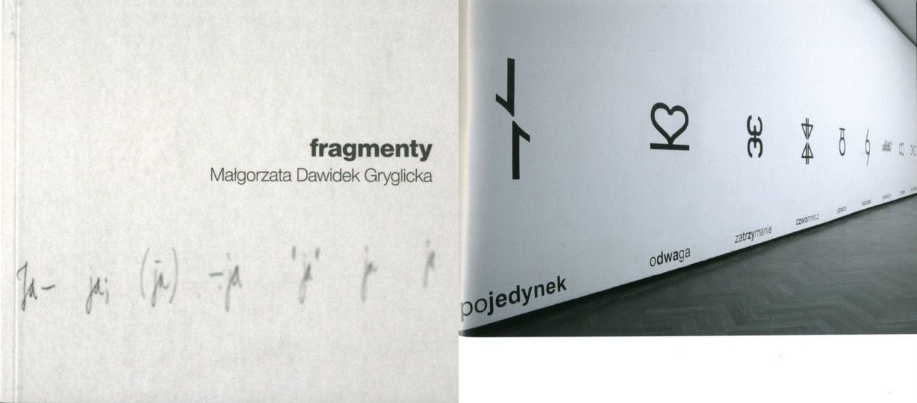 Małgorzata Dawidek Gryglicka. fragmenty