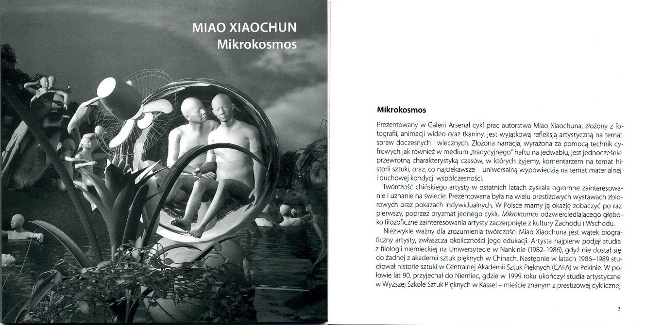 Miao Xiaochun. Mikrokosmos