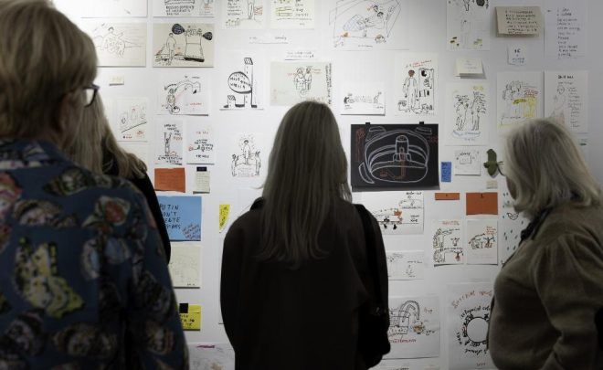 Oprowadzanie po&nbsp;wystawach Alevtiny Kakhidze i&nbsp;Williama Kentridge’a z&nbsp;udziałem Agnieszki Tarasiuk