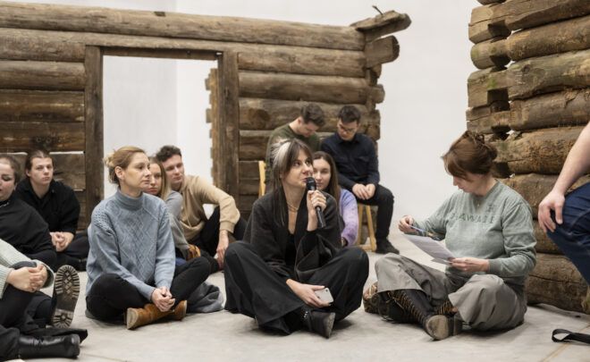 ABOUT TRANSITION. A&nbsp;closing tour with exhibition curator Katarzyna Różniak-Szabelska