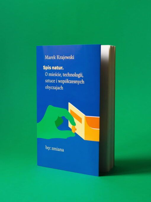 okładka książki Marka Krajewskiego na zielonym tle