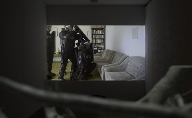 Oprowadzanie w języku białoruskim z Aliną Wawrzeniuk po wystawie „Sztuka dla końca świata”.